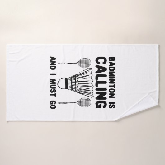 Badminton - Badminton (Serviette de bain)