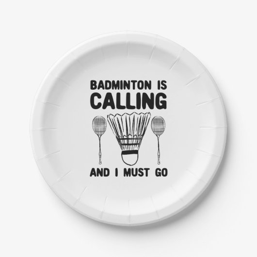 Badminton - Badminton belt Papieren Bordje (Voorkant)