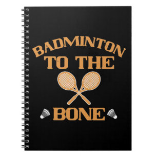 Badminton - Badminton tot op het bot Notitieboek