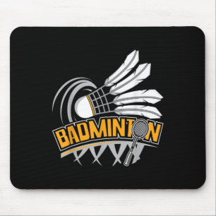 Badminton - Badmintonspeler Shuttle Birdie Muismat