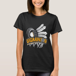 Badminton - Badmintonspeler Shuttle Birdie T-shirt