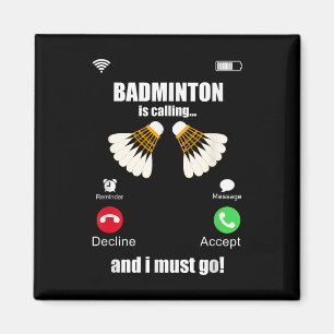Badminton belt en ik moet gaan magneet