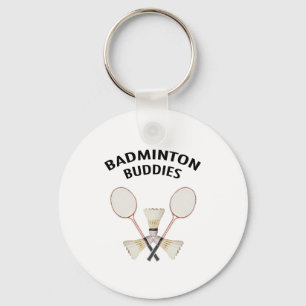 Badminton Buddies Sleutelhanger