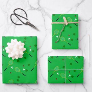 Badminton cadeaupapier