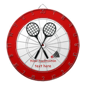 Badminton-cadeaus, racquet- en pendelocks dartbord
