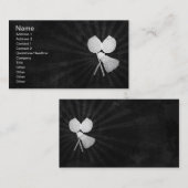 Badminton Carte de visite Pour Joueurs Coaches Clu (Devant / Derrière)