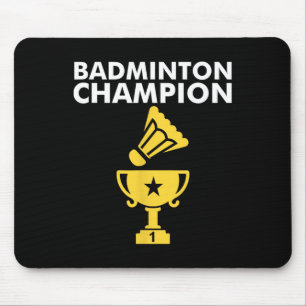 Badminton Champion Birdie Apparel Muismat