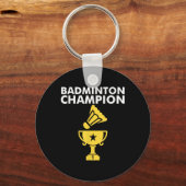 Badminton Champion Birdie Apparel  Sleutelhanger (Voorkant)