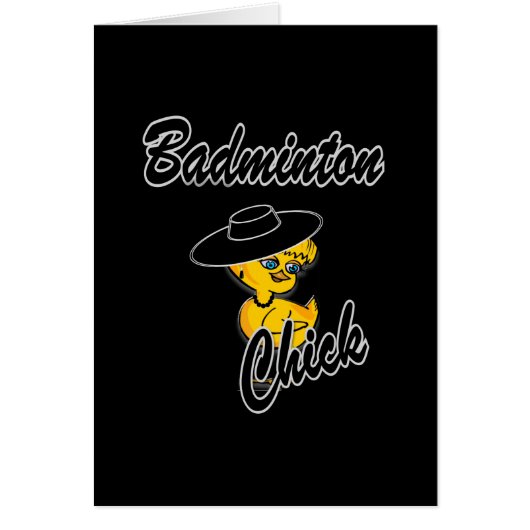 Badminton Chick #4 (Devant)