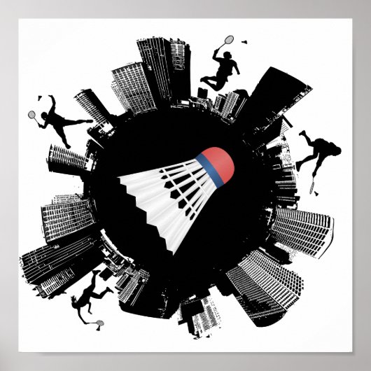 Badminton City Poster (Voorkant)
