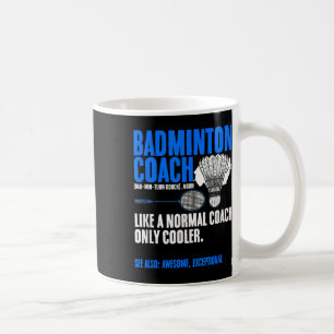 Badminton Coach Rackets Shuttle Hobby Badminton Pl Koffiemok