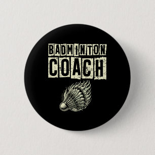 Badminton Coach Shuttle Racket Ronde Button 5,7 Cm