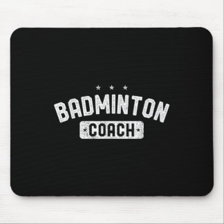Badminton Coach Vintage Badminton  Muismat