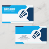 Badminton Coach Visitekaartje (Voorkant / Achterkant)