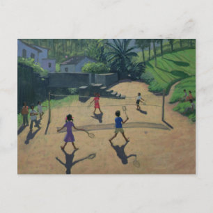 Badminton Coonoor India Briefkaart