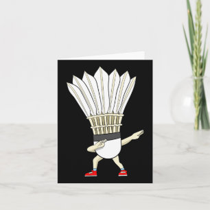 Badminton Dabbing Shuttle Birdie Boy Badminton Kaart