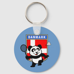 Badminton Denmark Panda Sleutelhanger