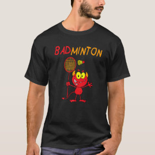 Badminton Devil Player T-shirt