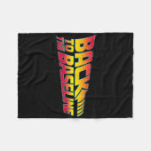 Badminton Evolutie Fleece Deken (Voorkant (Horizontaal))