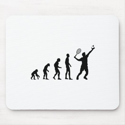 Badminton Evolution Shuttle Funny Muismat (Voorkant)