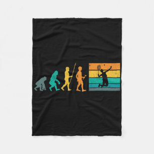 Badminton Evolution Shuttle Retro Badminto Fleece Deken