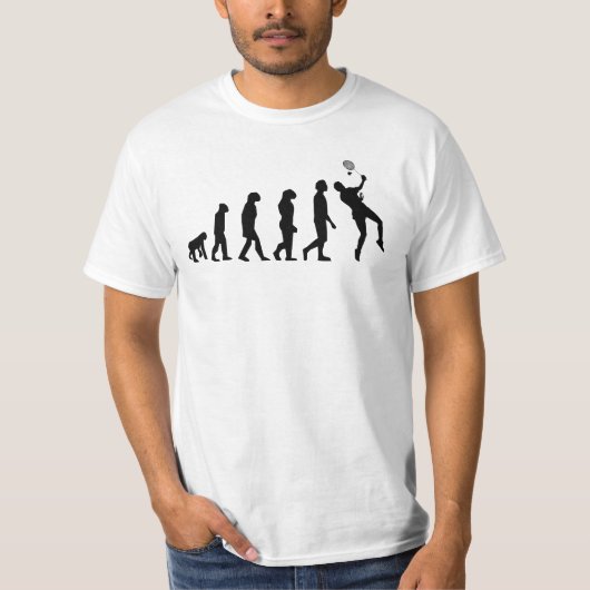 Badminton Evolution T-shirt (Voorkant)
