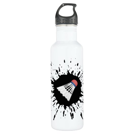 Badminton Explosion Waterfles (Voorkant)