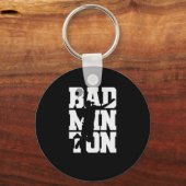 Badminton Federball Badmintonschläger Sport Sleutelhanger (Voorkant)