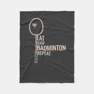 Badminton Fleece Deken