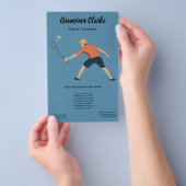 Badminton Flyer (Hand)