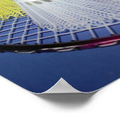 Badminton Foto Poster (Hoek)