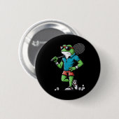 Badminton Frog Shuttle Poona Ronde Button 5,7 Cm (Voorkant /achterkant)