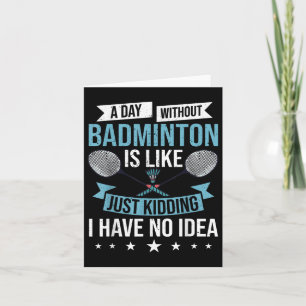 Badminton Games Grappige sporttraining competitie Kaart