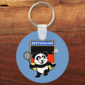Badminton Germany Panda Sleutelhanger (Voorkant)