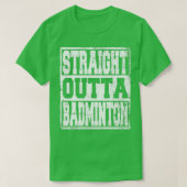 Badminton Gezegde Funny 2 T-shirt (Design voorkant)
