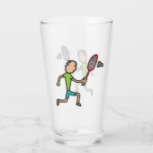 Badminton Glas (Achterkant)