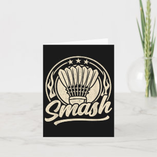 Badminton Graphic Badminton Player Shuttle Sports Kaart