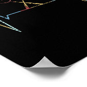 Badminton Heartbeat Poster (Hoek)