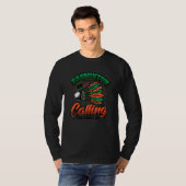 Badminton Is Calling Badminton 3 T-shirt (Voorkant volledig)