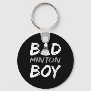 Badminton Jongen - Badminton Liefhebber Slechte Mi Sleutelhanger