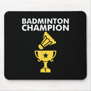Badminton Kampioen Birdie Muismat