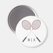 Badminton Keuken Accessoires Racket Custom Magneet (Voorkant / Achterkant)