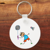 Badminton Kind Sleutelhanger (Voorkant)