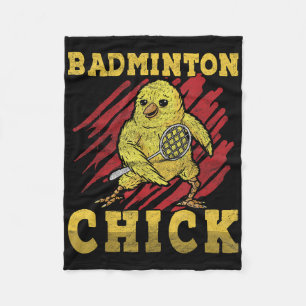 Badminton Kip Fleece Deken