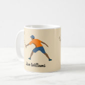 Badminton Koffiemok (Voorkant links)