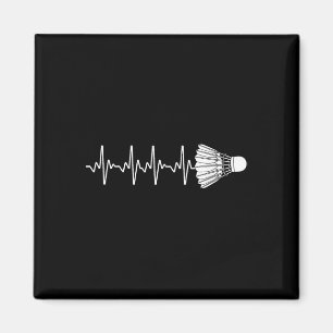 Badminton Kunst Voor Mannen Vrouwen Badminton Lief Magneet
