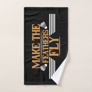 Badminton - Laat de veren handdoek vliegen