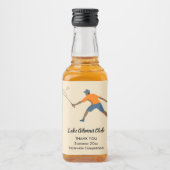 Badminton Likeurfles Etiket (Voorkant)