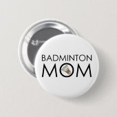 Badminton mama ronde button 5,7 cm (Voorkant /achterkant)