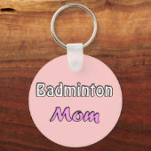 Badminton mama sleutelhanger (Voorkant)